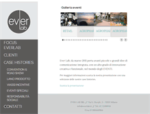 Tablet Screenshot of everlab.it